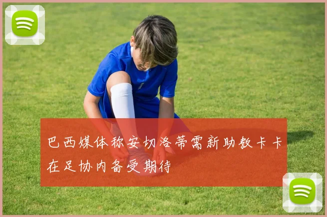 巴西媒体称安切洛蒂需新助教卡卡在足协内备受期待