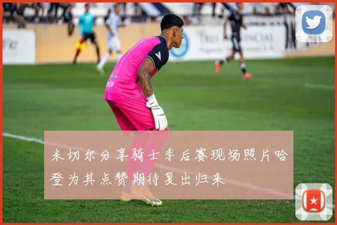 米切尔分享骑士季后赛现场照片哈登为其点赞期待复出归来